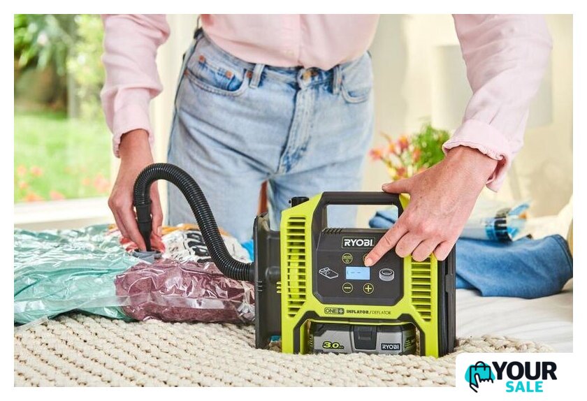 Автомобильный компрессор Ryobi R18MI-0 (без аккумулятора) - Изображение №11 — Интернет-магазин Your Sale