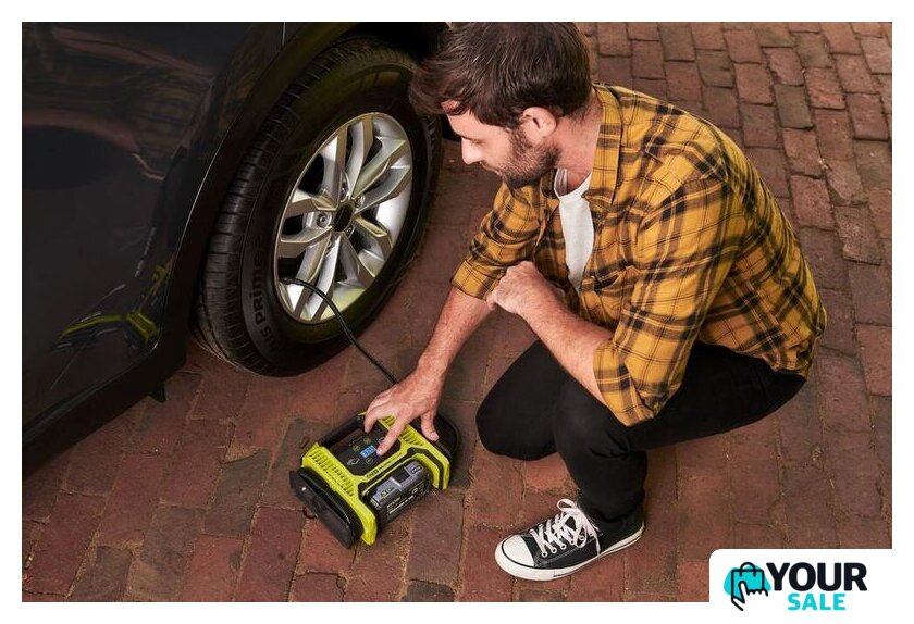 Автомобильный компрессор Ryobi R18MI-0 (без аккумулятора) - Изображение №5 — Интернет-магазин Your Sale