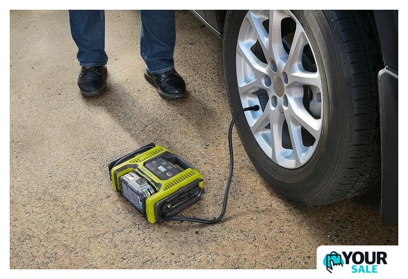 Автомобильный компрессор Ryobi R18MI-0 (без аккумулятора) - Изображение №4 — Интернет-магазин Your Sale