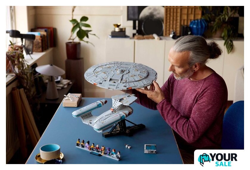 Конструктор LEGO Icons 10356 Звездный путь: USS Энтерпрайз NCC-1701-D - Изображение №14 — Интернет-магазин Your Sale