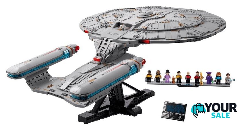 Конструктор LEGO Icons 10356 Звездный путь: USS Энтерпрайз NCC-1701-D - Изображение №2 — Интернет-магазин Your Sale