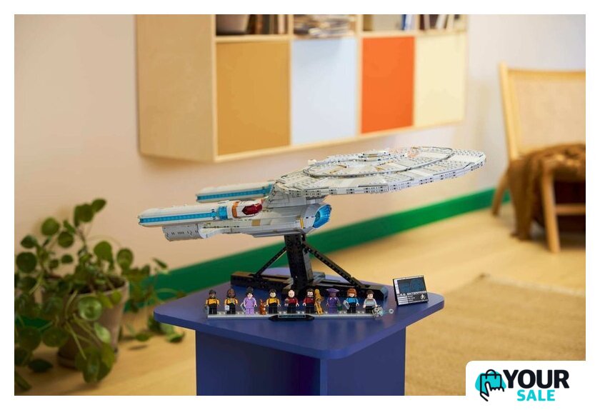 Конструктор LEGO Icons 10356 Звездный путь: USS Энтерпрайз NCC-1701-D - Изображение №13 — Интернет-магазин Your Sale