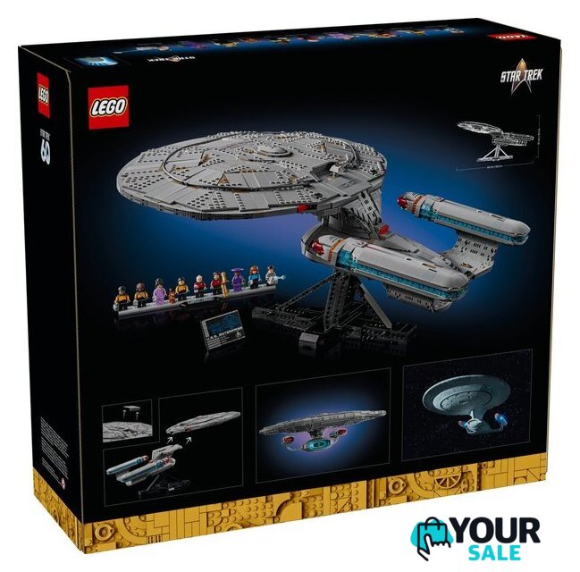 Конструктор LEGO Icons 10356 Звездный путь: USS Энтерпрайз NCC-1701-D - Изображение №20 — Интернет-магазин Your Sale