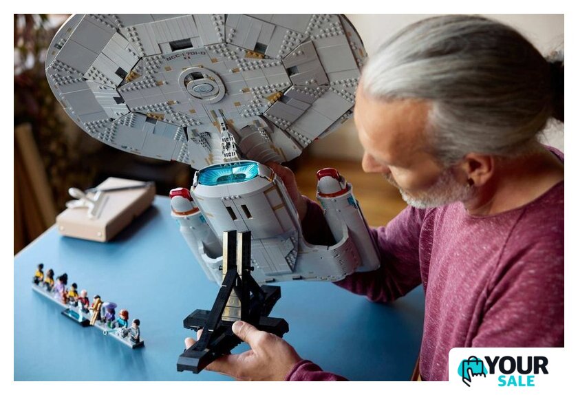 Конструктор LEGO Icons 10356 Звездный путь: USS Энтерпрайз NCC-1701-D - Изображение №15 — Интернет-магазин Your Sale