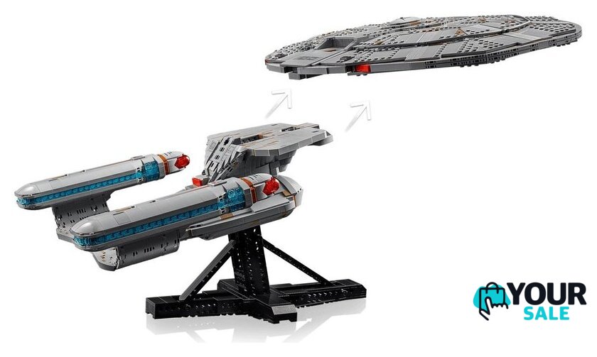 Конструктор LEGO Icons 10356 Звездный путь: USS Энтерпрайз NCC-1701-D - Изображение №7 — Интернет-магазин Your Sale