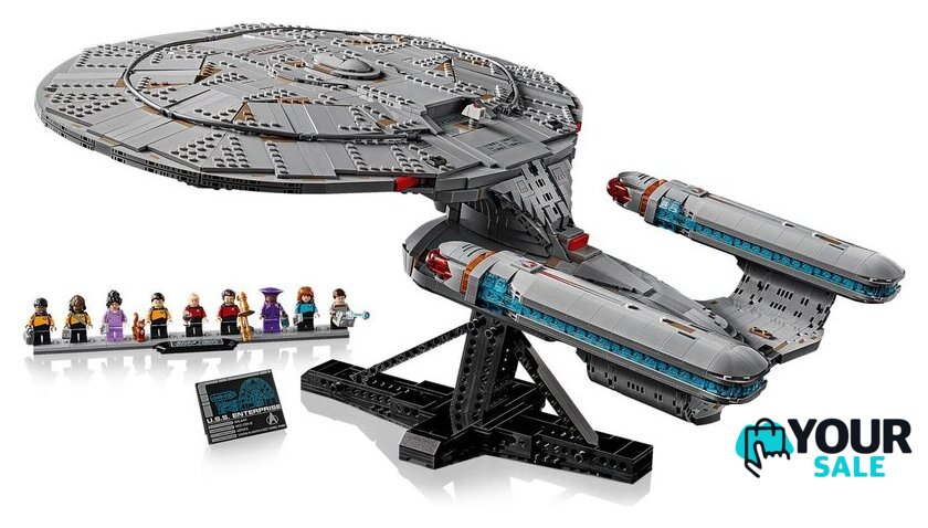 Конструктор LEGO Icons 10356 Звездный путь: USS Энтерпрайз NCC-1701-D - Изображение №5 — Интернет-магазин Your Sale