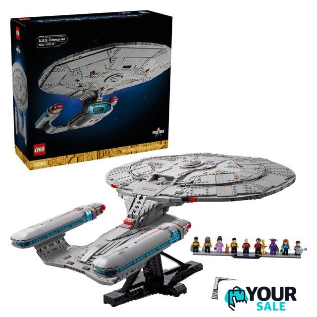 Конструктор LEGO Icons 10356 Звездный путь: USS Энтерпрайз NCC-1701-D - Изображение №1 — Интернет-магазин Your Sale