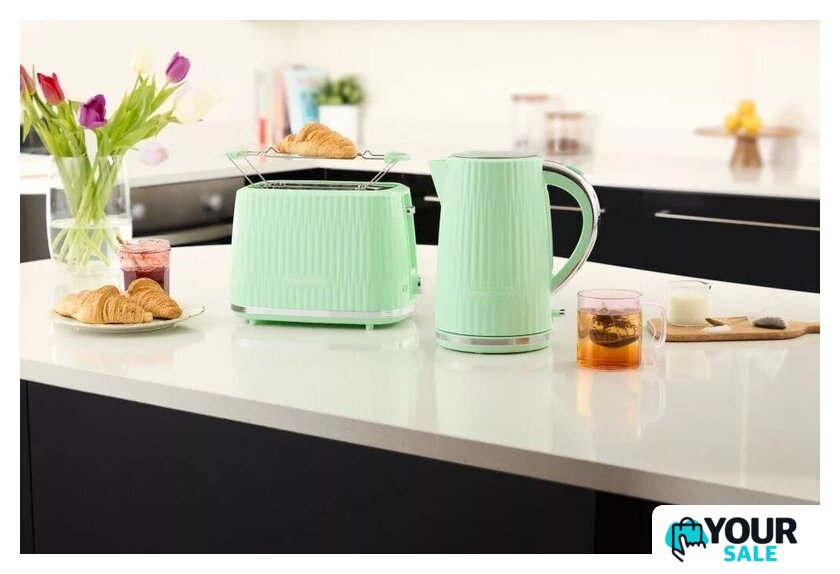 Электрический чайник Russell Hobbs Eden Kettle Green 27364-70 - Изображение №5 — Интернет-магазин Your Sale