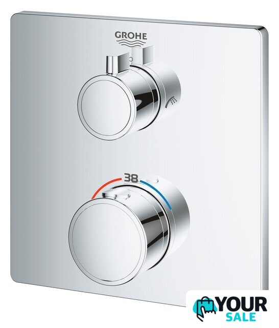 Смеситель без скрытого механизма Grohe Grohtherm 24080000 - Изображение №3 — Интернет-магазин Your Sale