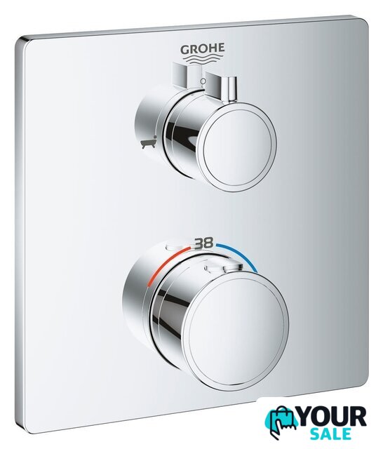 Смеситель без скрытого механизма Grohe Grohtherm 24080000 - Изображение №1 — Интернет-магазин Your Sale