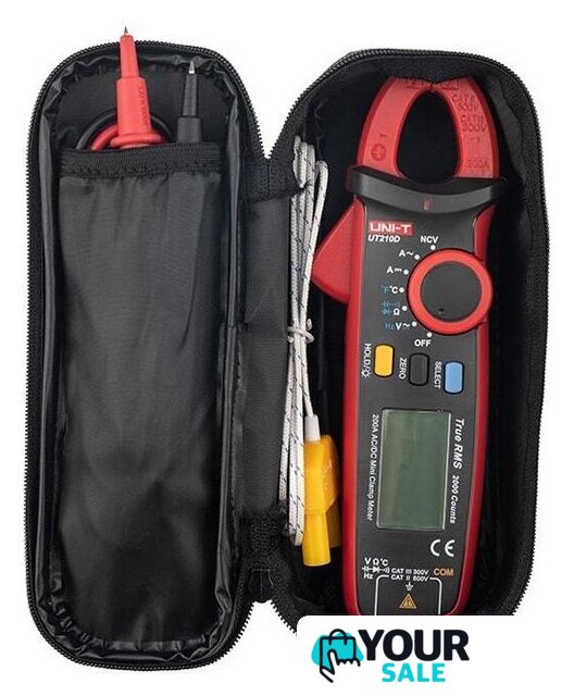 Токовые клещи UNI-T UT210D - Изображение №4 — Интернет-магазин Your Sale