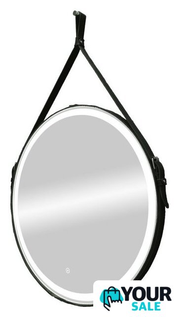  Континент Зеркало Millenium Black Led D 65 (натуральная кожа, черный) - Изображение №2 — Интернет-магазин Your Sale