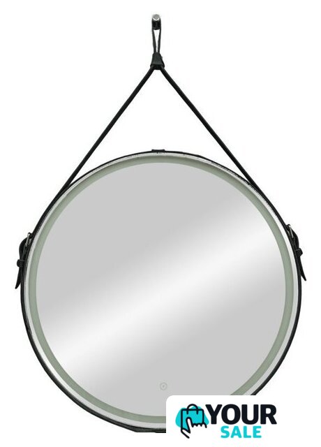  Континент Зеркало Millenium Black Led D 65 (натуральная кожа, черный) - Изображение №1 — Интернет-магазин Your Sale