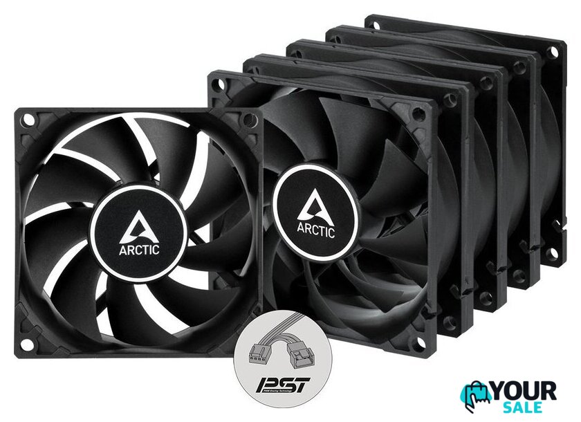 Комплект вентиляторов для корпуса Arctic F8 PWM PST Value Pack 5 шт ACFAN00261A - Изображение №1 — Интернет-магазин Your Sale