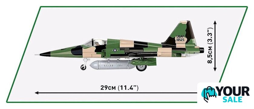 Конструктор Cobi Historical Collection Vietnam War Northrop F-5A Freedom Fighter - Изображение №9 — Интернет-магазин Your Sale