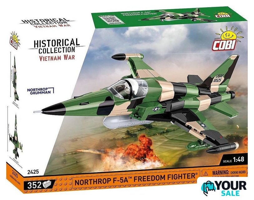 Конструктор Cobi Historical Collection Vietnam War Northrop F-5A Freedom Fighter - Изображение №11 — Интернет-магазин Your Sale