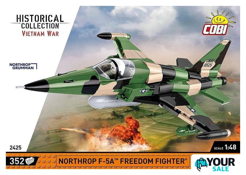Конструктор Cobi Historical Collection Vietnam War Northrop F-5A Freedom Fighter - Изображение №1 — Интернет-магазин Your Sale