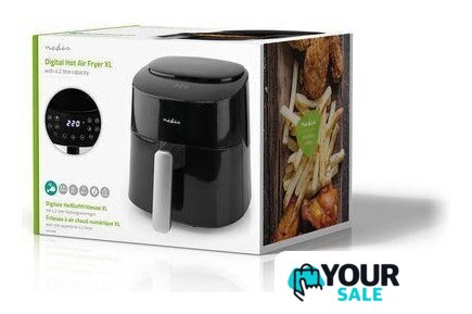 Аэрогриль (аэрофритюрница) Nedis KAAF160BK - Изображение №6 — Интернет-магазин Your Sale