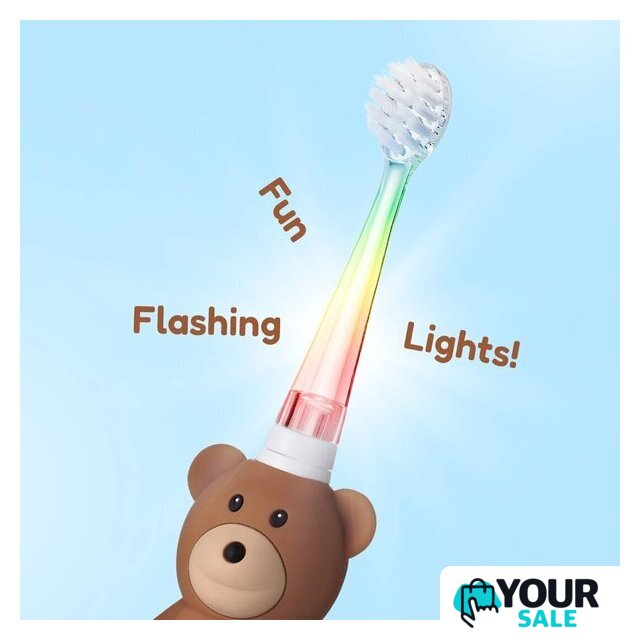 Электрическая зубная щетка Brush-Baby WildOnes Bear - Изображение №7 — Интернет-магазин Your Sale