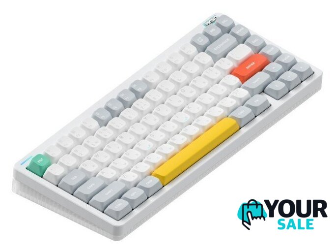 Клавиатура NuPhy Halo75 V2 Ionic White (Mint Switch) - Изображение №1 — Интернет-магазин Your Sale