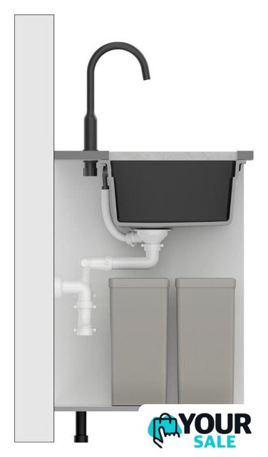 Кухонная мойка Quadron HQJ6045U5_PVDG1_U - Изображение №5 — Интернет-магазин Your Sale