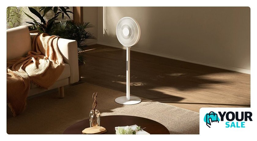 Вентилятор Xiaomi Smart Standing Fan Pro Slim EU BPLDS12DM (с евровилкой) - Изображение №3 — Интернет-магазин Your Sale