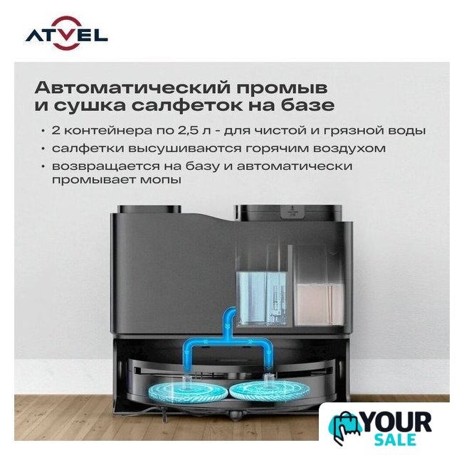 Робот-пылесос Atvel R100 - Изображение №10 — Интернет-магазин Your Sale