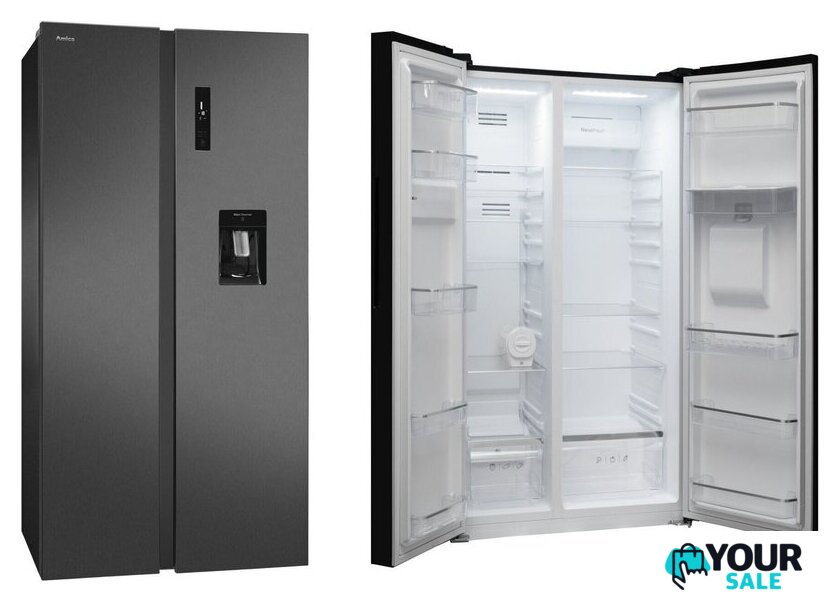 Холодильник side by side Amica FY5139.3DFBXI - Изображение №3 — Интернет-магазин Your Sale