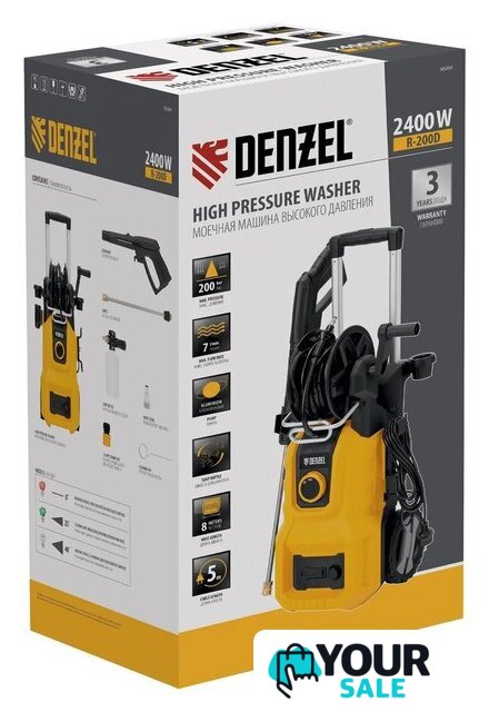 Мойка высокого давления Denzel R-200D 58264 - Изображение №24 — Интернет-магазин Your Sale