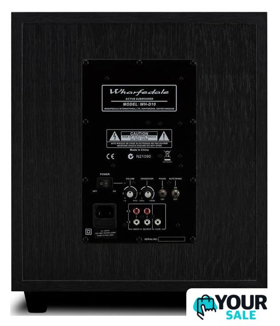 Проводной сабвуфер Wharfedale WH-D10 (черный) - Изображение №3 — Интернет-магазин Your Sale