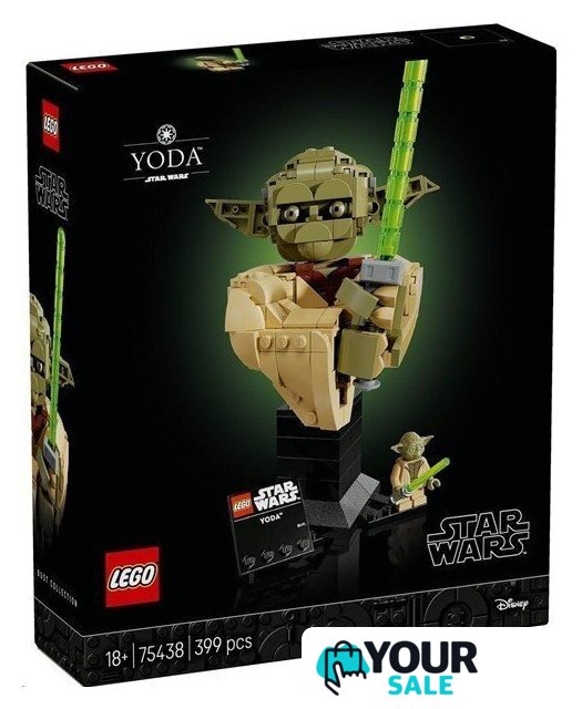 Конструктор LEGO Star Wars 75438 Бюст Йоды - Изображение №2 — Интернет-магазин Your Sale