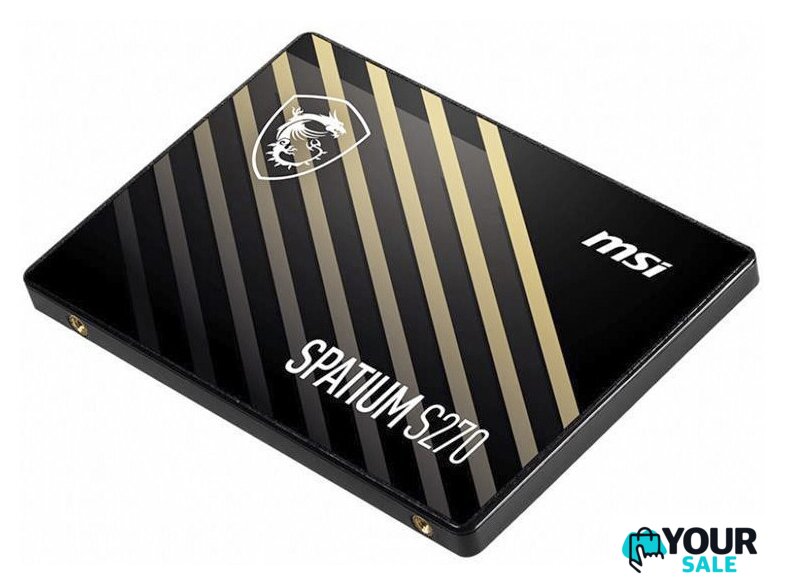 SSD MSI Spatium S270 480GB S78-440E350-P83 - Изображение №2 — Интернет-магазин Your Sale