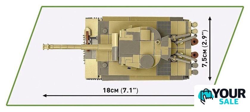 Конструктор Cobi Historical Collection WWII Panzer VI Tiger I no 131 - Изображение №8 — Интернет-магазин Your Sale