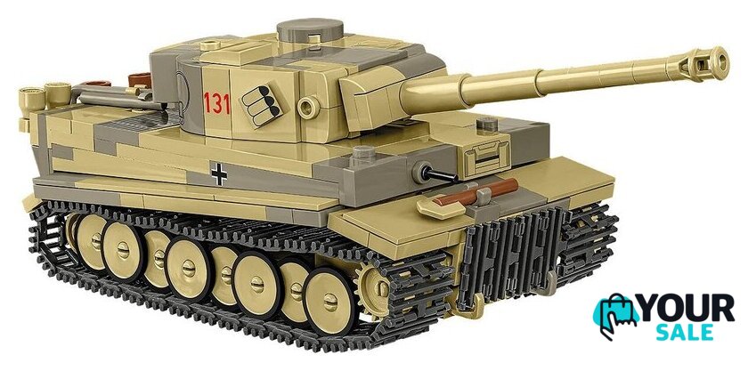 Конструктор Cobi Historical Collection WWII Panzer VI Tiger I no 131 - Изображение №2 — Интернет-магазин Your Sale