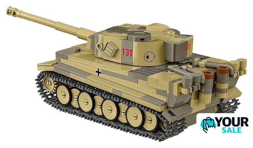 Конструктор Cobi Historical Collection WWII Panzer VI Tiger I no 131 - Изображение №3 — Интернет-магазин Your Sale