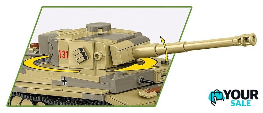 Конструктор Cobi Historical Collection WWII Panzer VI Tiger I no 131 - Изображение №6 — Интернет-магазин Your Sale