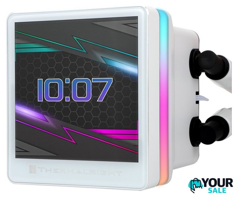 Система жидкостного охлаждения для процессора Thermalright Grand Vision 360 ARGB (белый) - Изображение №2 — Интернет-магазин Your Sale