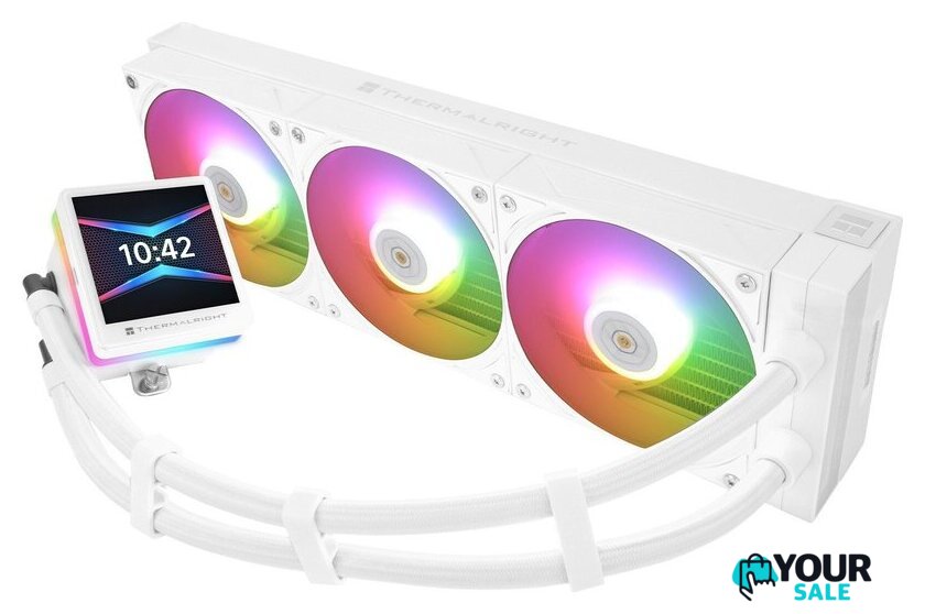 Система жидкостного охлаждения для процессора Thermalright Grand Vision 360 ARGB (белый) - Изображение №3 — Интернет-магазин Your Sale