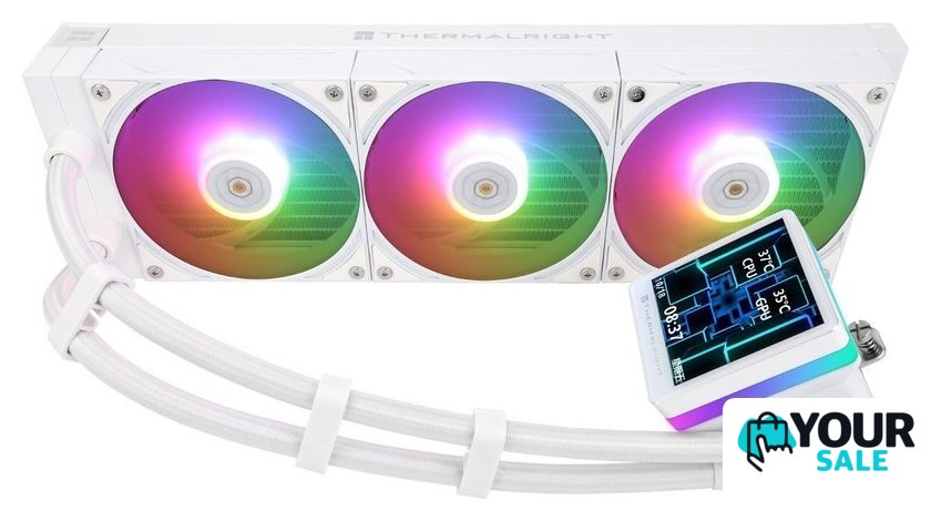 Система жидкостного охлаждения для процессора Thermalright Grand Vision 360 ARGB (белый) - Изображение №5 — Интернет-магазин Your Sale