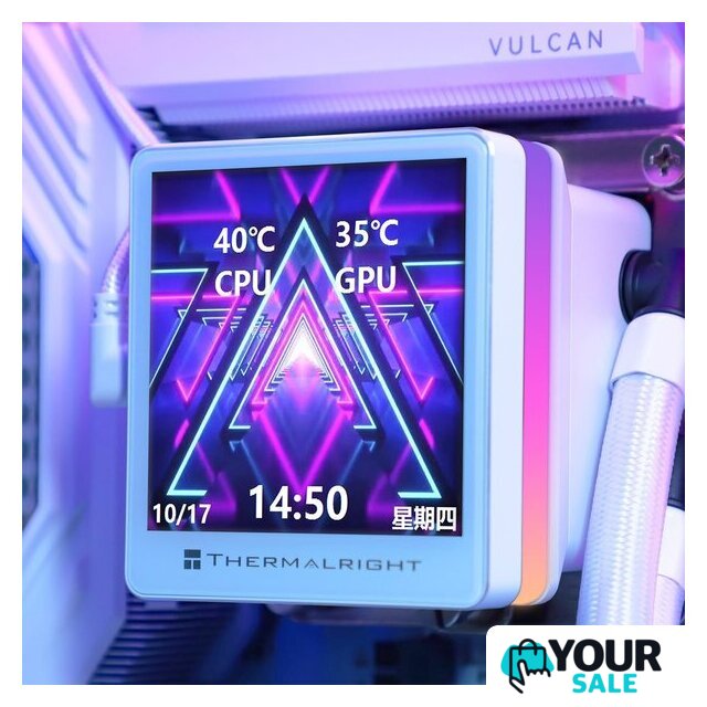 Система жидкостного охлаждения для процессора Thermalright Grand Vision 360 ARGB (белый) - Изображение №10 — Интернет-магазин Your Sale