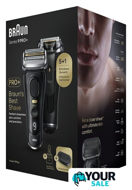 Электробритва Braun Series 9 Pro+ 9590cc - Изображение №8 — Интернет-магазин Your Sale