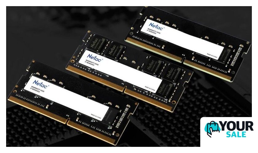 Оперативная память Netac Basic 16GB DDR4 SODIMM PC4-25600 NTBSD4N32SP-16 - Изображение №3 — Интернет-магазин Your Sale