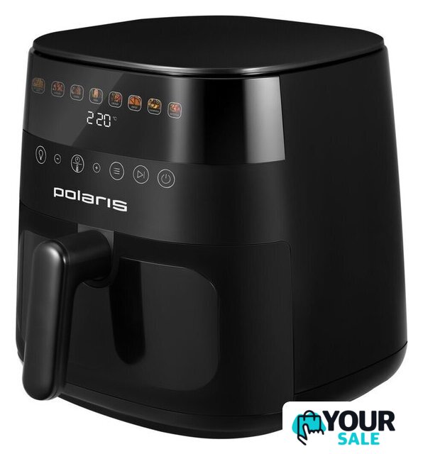 Аэрогриль (аэрофритюрница) Polaris PAF 8003W Wi-Fi IQ Home (черный) - Изображение №2 — Интернет-магазин Your Sale