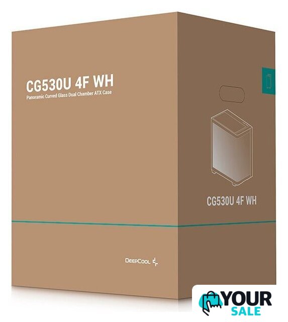 Корпус DeepCool CG530U 4F WH R-CG530U-WHAGA4-G - Изображение №9 — Интернет-магазин Your Sale