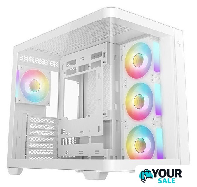 Корпус DeepCool CG530U 4F WH R-CG530U-WHAGA4-G - Изображение №5 — Интернет-магазин Your Sale