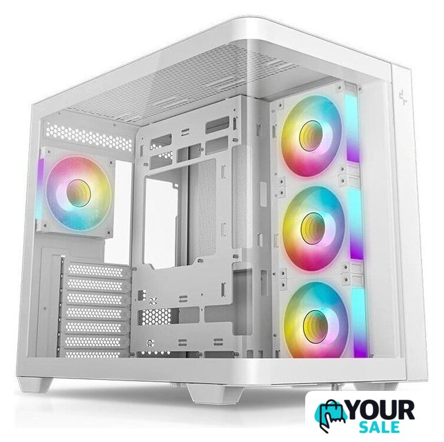 Корпус DeepCool CG530U 4F WH R-CG530U-WHAGA4-G - Изображение №1 — Интернет-магазин Your Sale