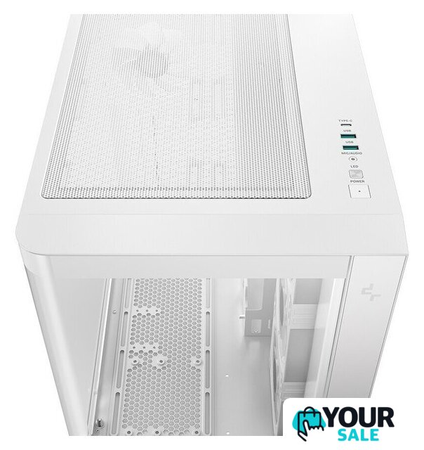 Корпус DeepCool CG530U 4F WH R-CG530U-WHAGA4-G - Изображение №4 — Интернет-магазин Your Sale