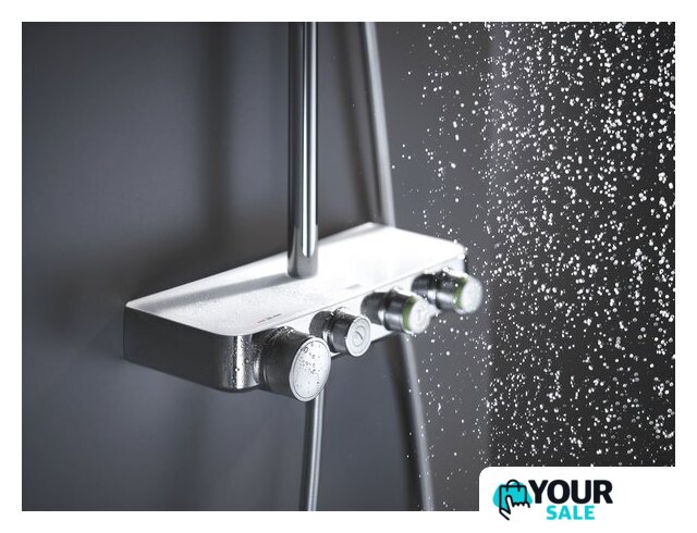 Душевая система Grohe Euphoria SmartControl System 310 Cube Duo 26508LS0 (б.луна/хром) - Изображение №5 — Интернет-магазин Your Sale