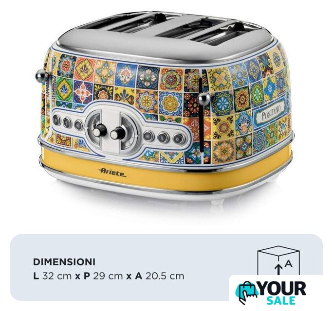Тостер Ariete Vintage 0156/0P - Изображение №4 — Интернет-магазин Your Sale