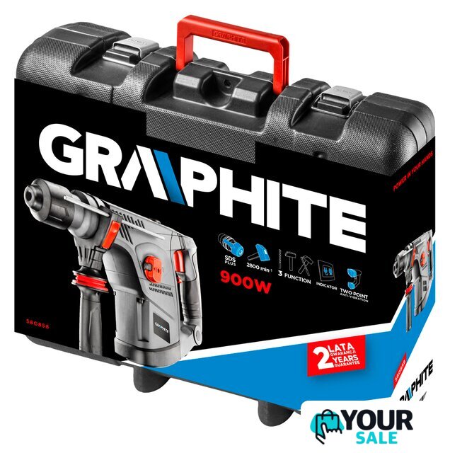 Перфоратор GRAPHITE 58G858 - Изображение №4 — Интернет-магазин Your Sale